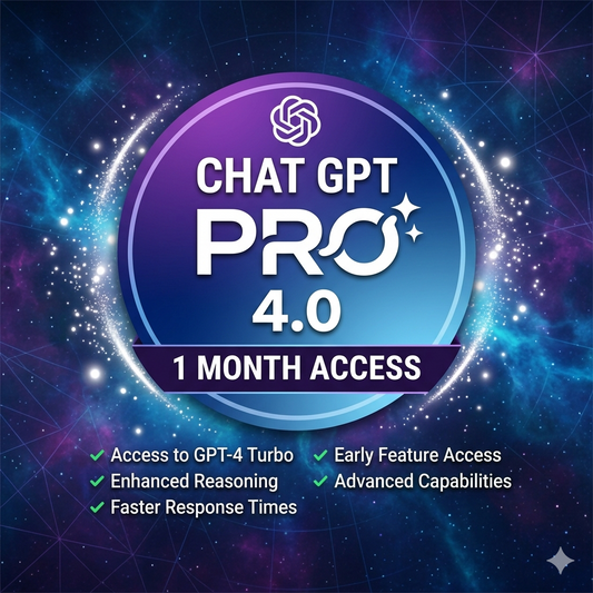 ChatGPT Plus (GPT-4.0 Pro) | 1-Month Premium Access | Faster & Smarter